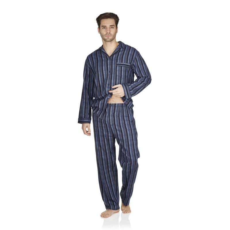 Haigman Brushed Cotton Long Sleeve Pyjama Set image number 5